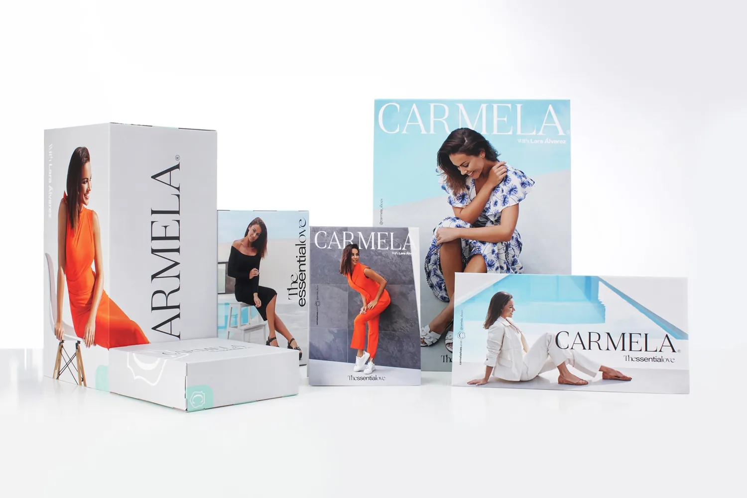 Expositores y cajas de punto de venta de Carmela