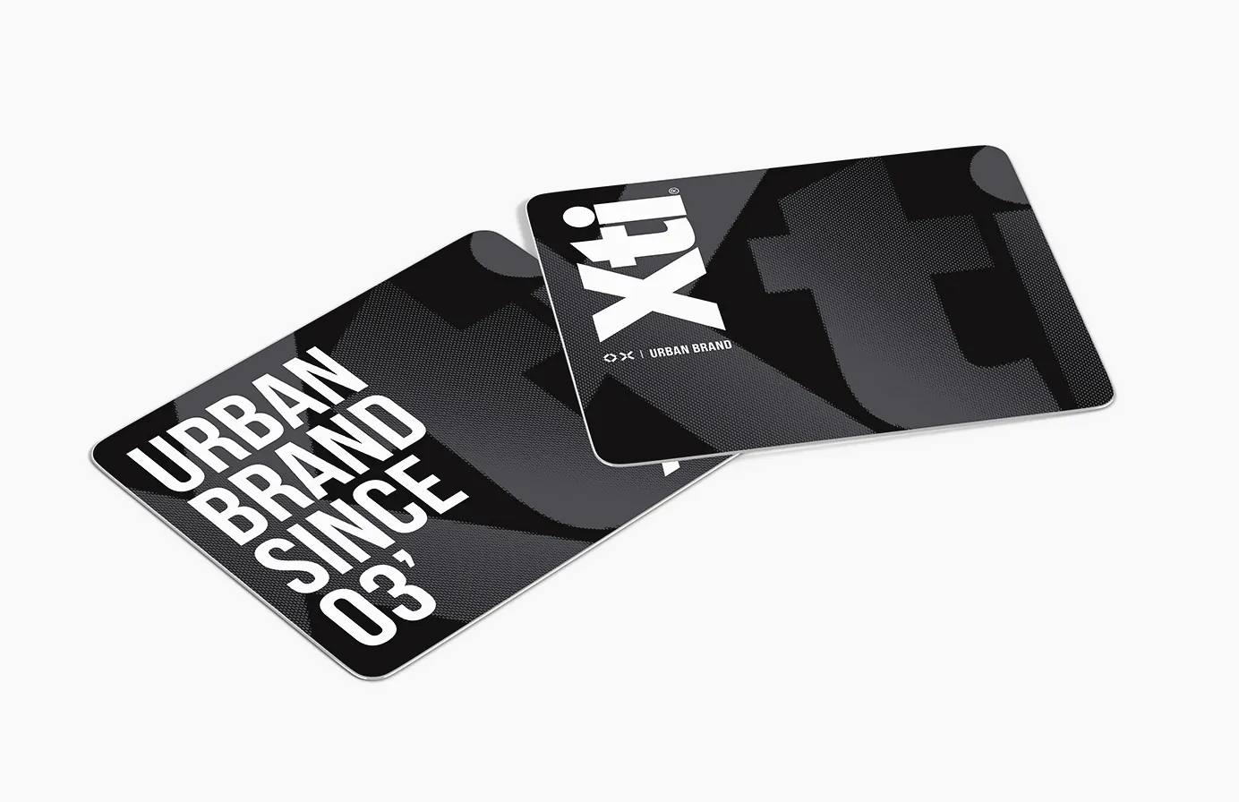 Tarjetas negras Xti Urban Brand Since 03